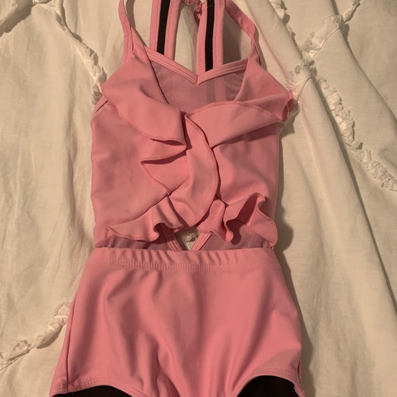 Girls “oh la la” dance leotard